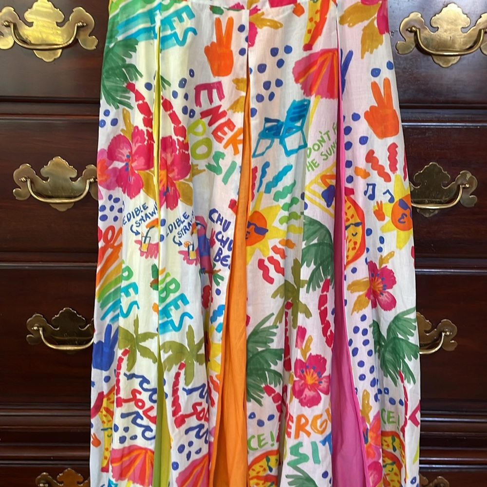FARM Rio Colorful Panel Maxi Dress - Picture 6 of 11